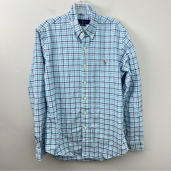 Ralph Lauren Classic Fit Plaid Shirt Big Pony - Picture 1 of 8